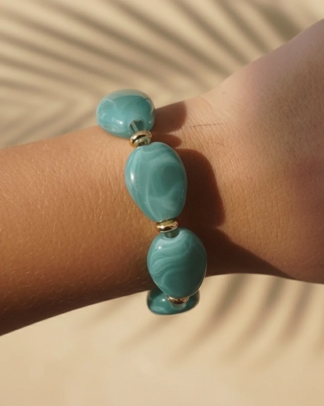 Viva Armband – Green, Kralenarmband in groen